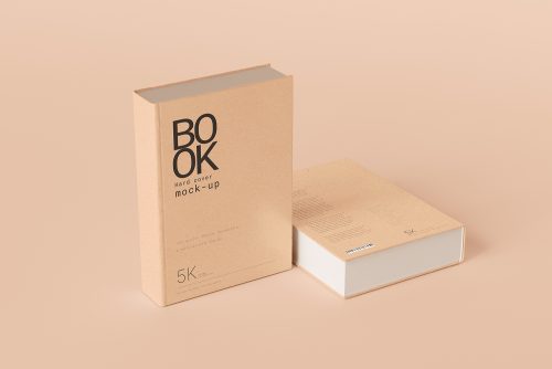 Hardcover Book Free Mockup