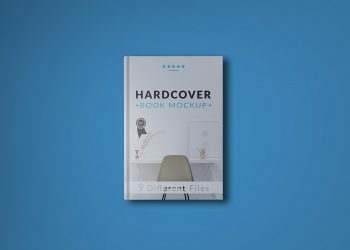 Hardcover Book Free Mockup