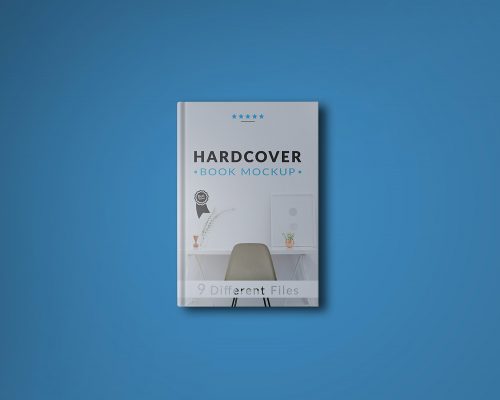 Hardcover Book Free Mockup