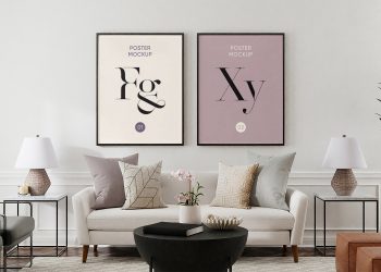 House Decoration Posters Mockup