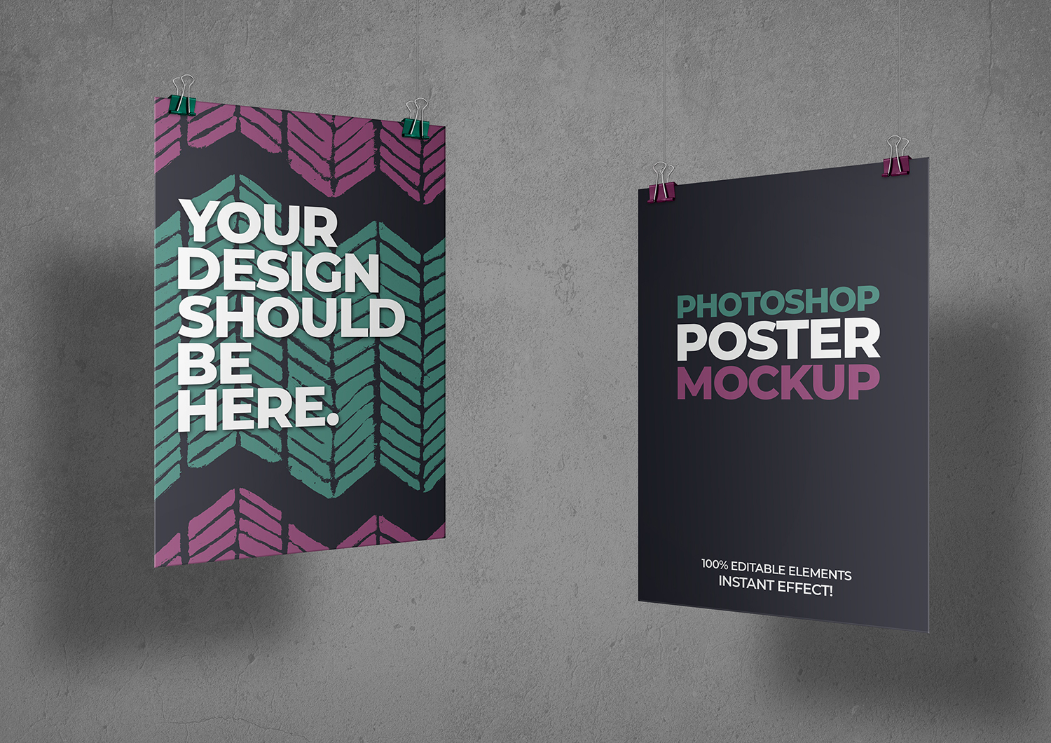 Two Posters Mockup