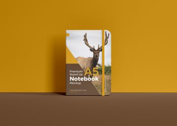 A5 Notebook Mockup