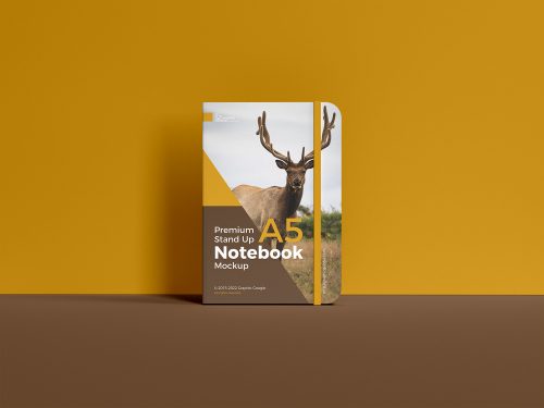 A5 Notebook Mockup