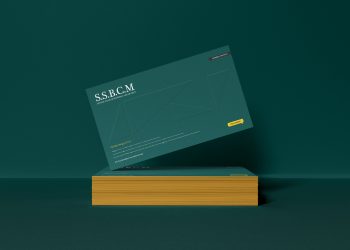 Business Card Mockup PSD