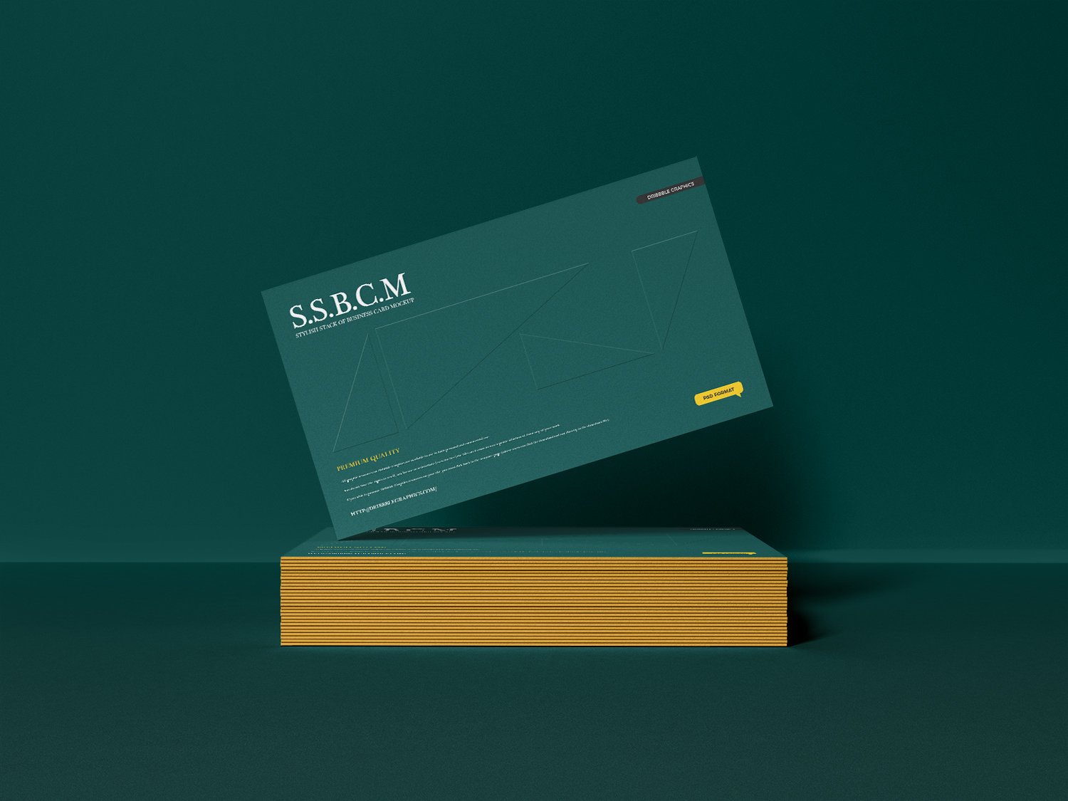 Business Card Mockup PSD