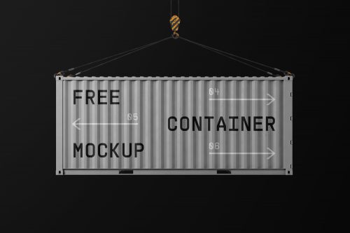 Container Free Mockup