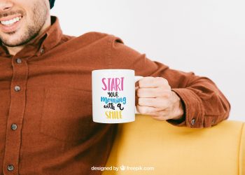 Free Ceramic Mug Mockup