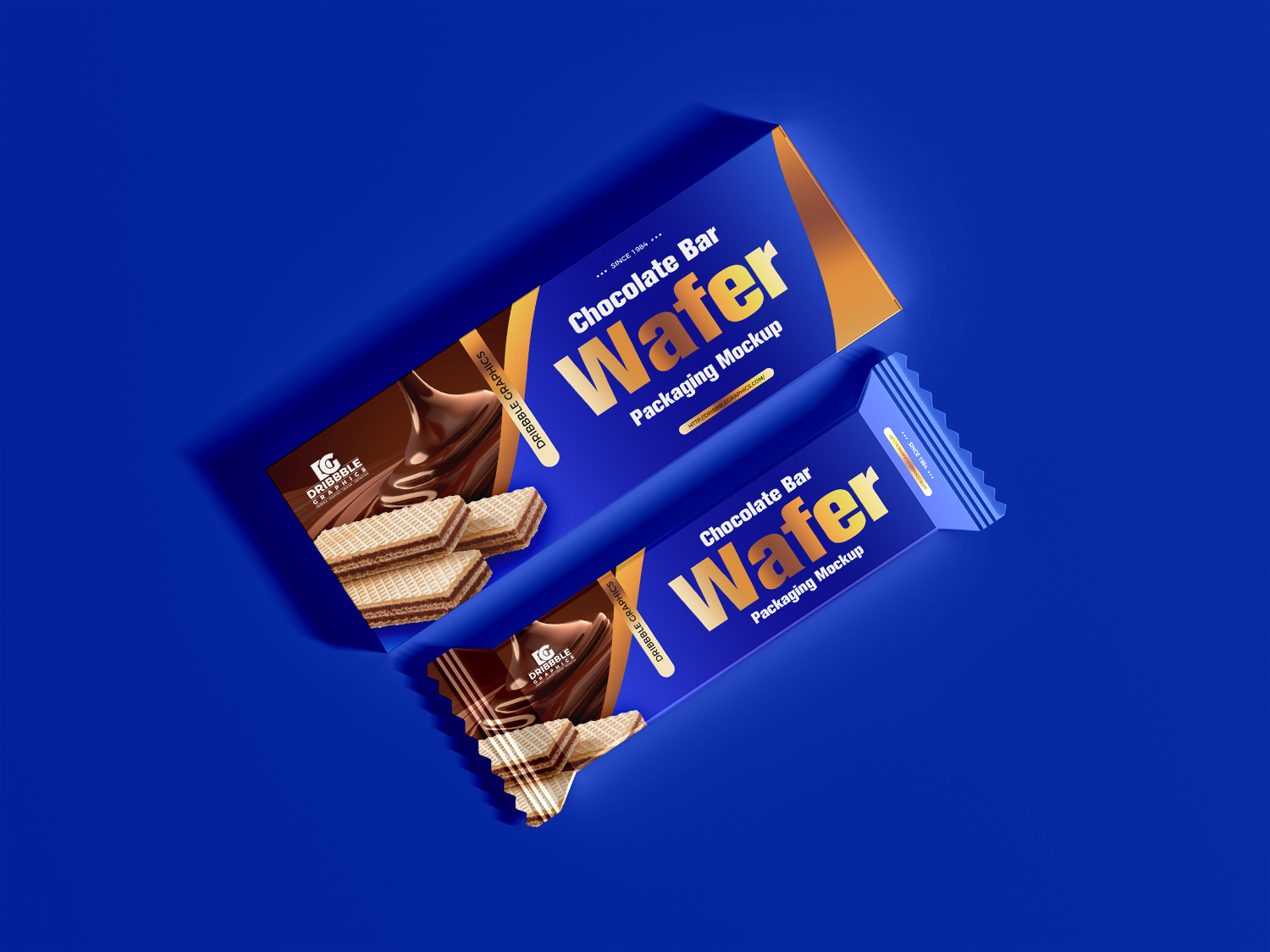 Free Chocolate Bar Mockup