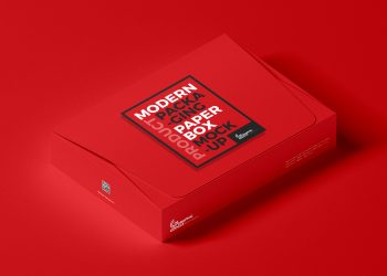 Paper Box Mockup