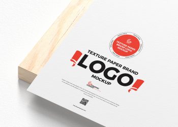 Paper Logo Branding Mockup