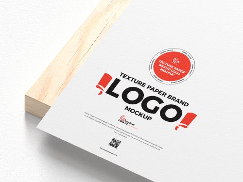 Paper Logo Branding Mockup