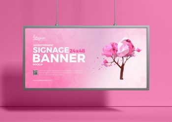 Signage Banner Mockup