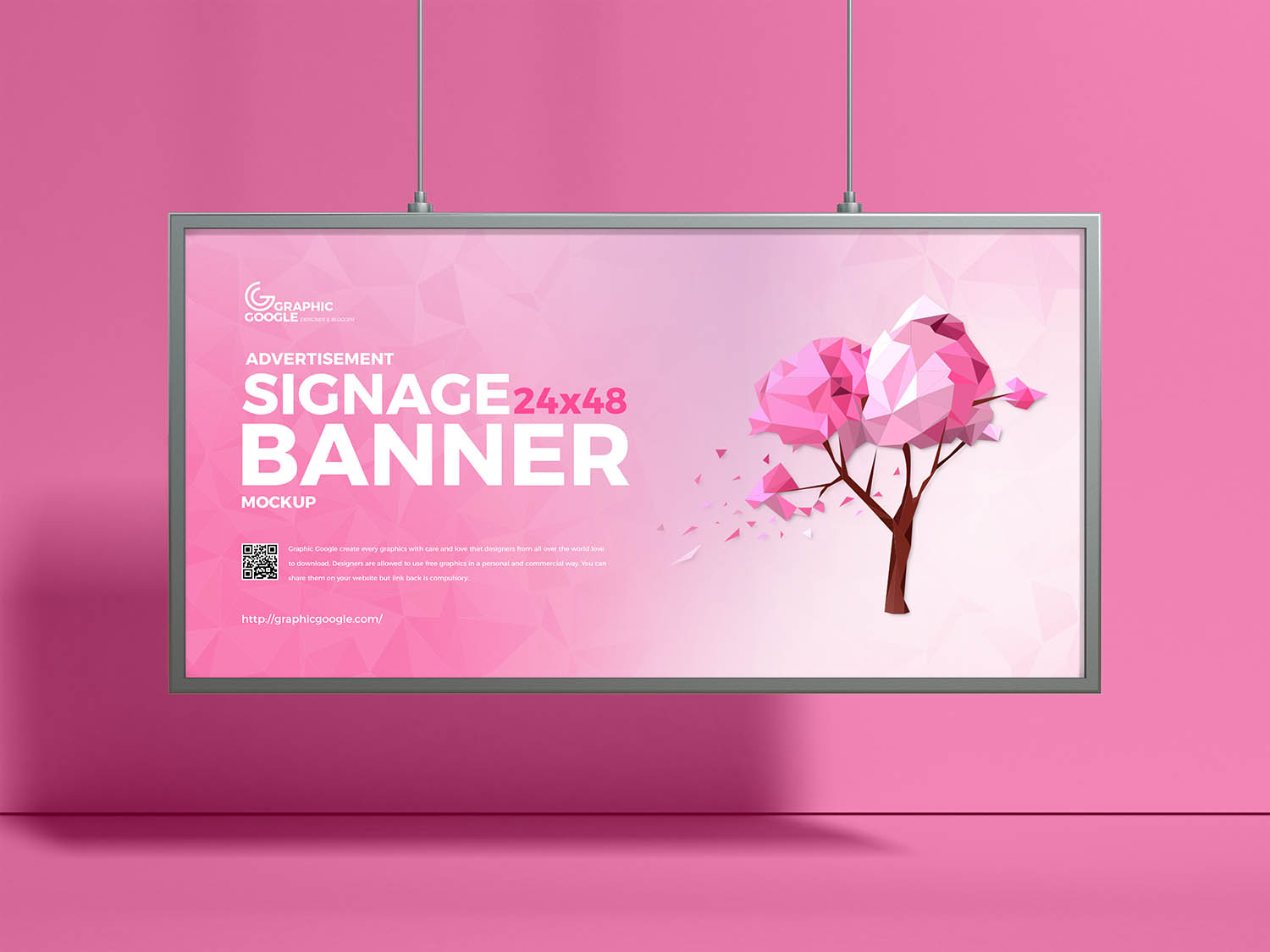 Signage Banner Mockup