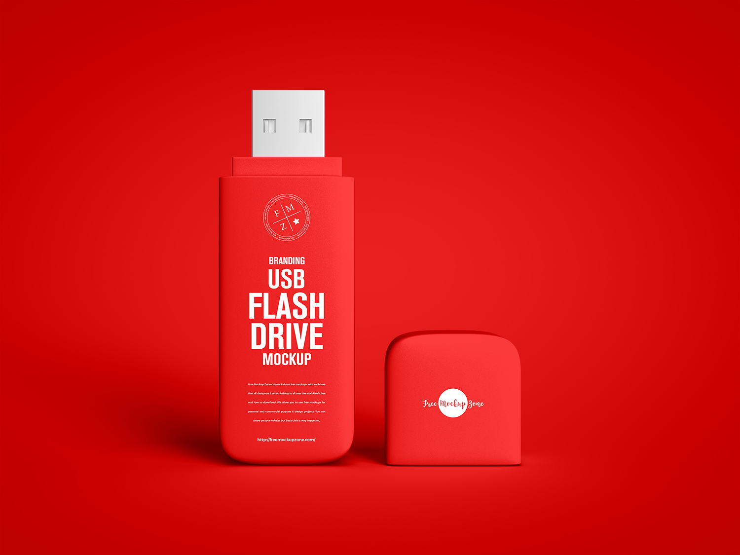USB Flash Drive Mockup