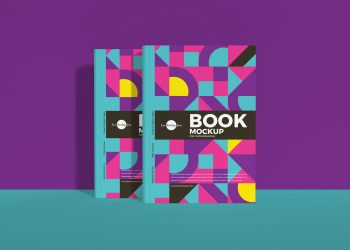 Free Cover Branding Book Mockup PSD