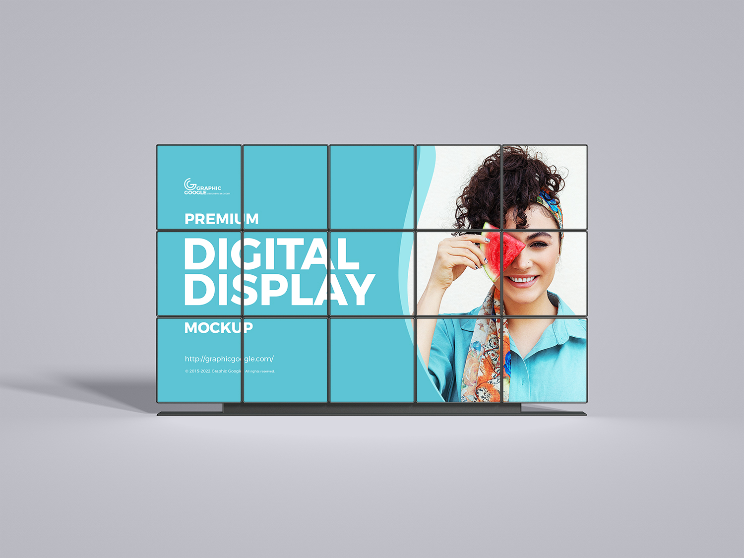 Free Digital Display Mockup