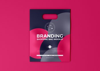 Free Packaging Shopping Bag Mockup PSD