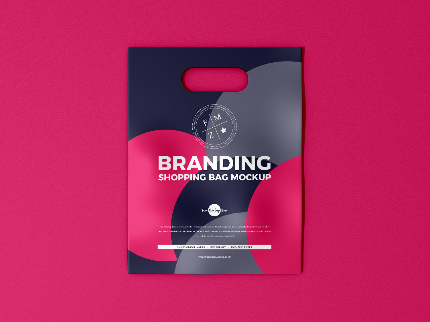 Free Packaging Shopping Bag Mockup PSD