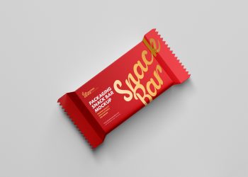 Free Packaging Snack Bar Mockup