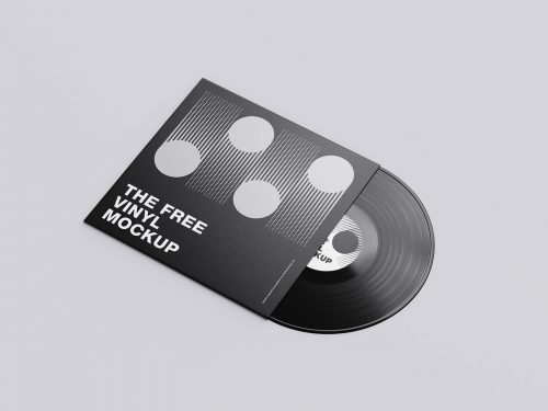 Free Vinyl Mockup