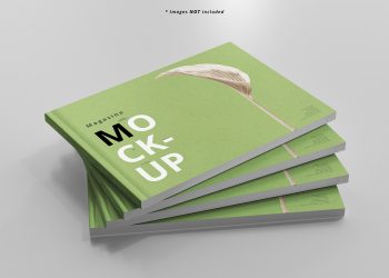 Landscape Magazines Free Mockup