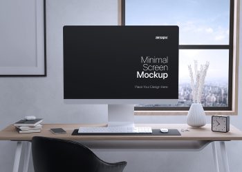 Minimal Screen Mockup