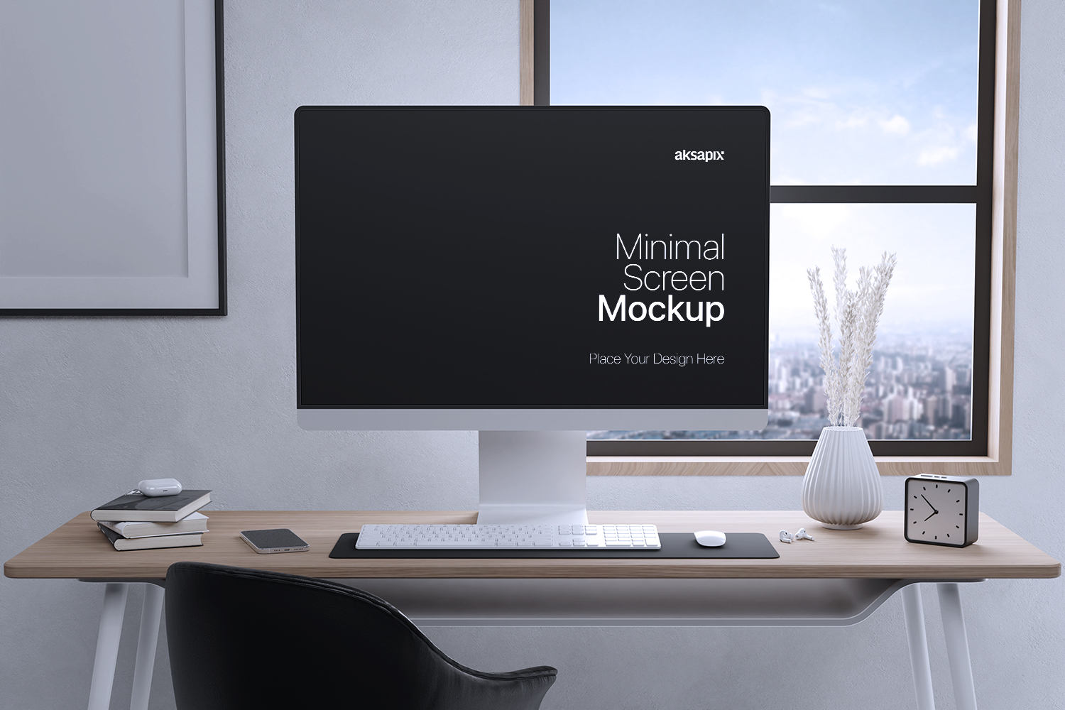 Minimal Screen Mockup