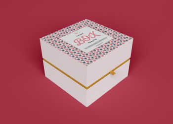 Packaging Box Free Mockup