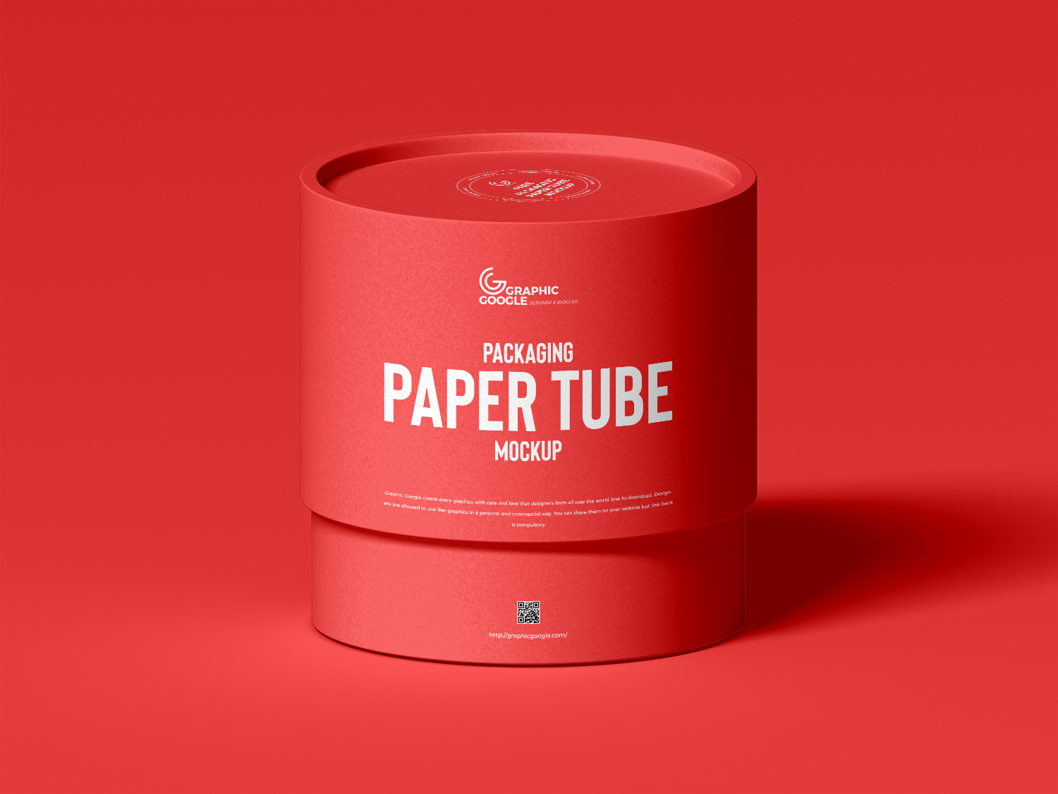 Packaging Paper Tube Mockup