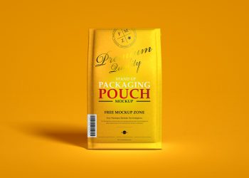 Pouch Packing Free Mockup