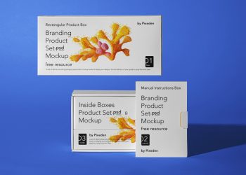 Product Branding Psd Box Mockup