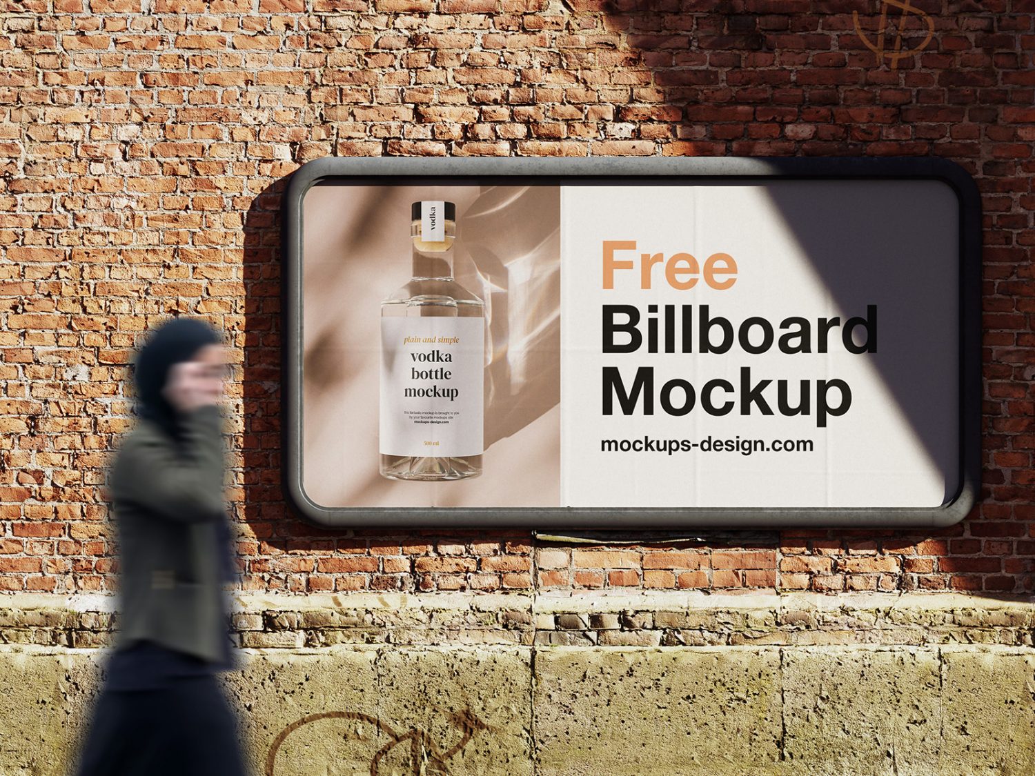 Street Billboard Mockup