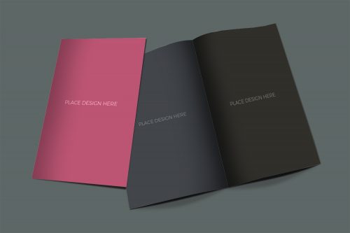 Bi-Fold Brochure Mockup