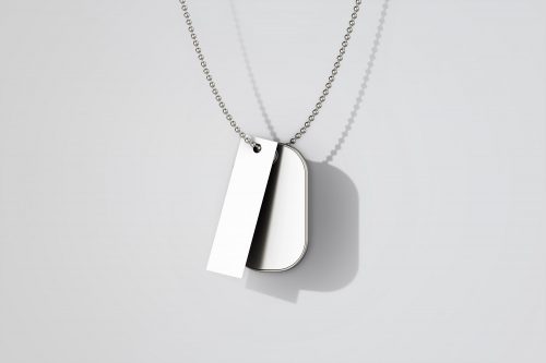 Dog Tags Mockup