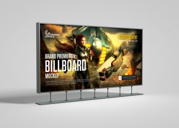 Free Brand Promotion Billboard Mockup