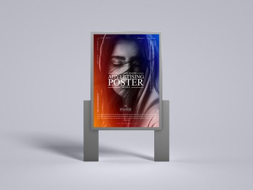 Free Branding Poster Mockup