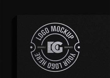 Free Debossed Logo Mockup