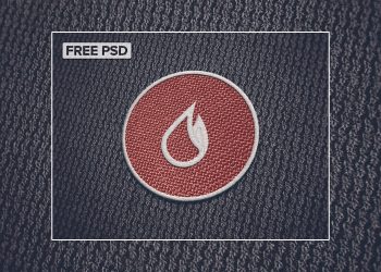 Free Embroidery Logo Mockup