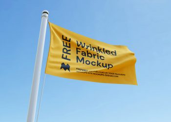 Free Flag Mockup