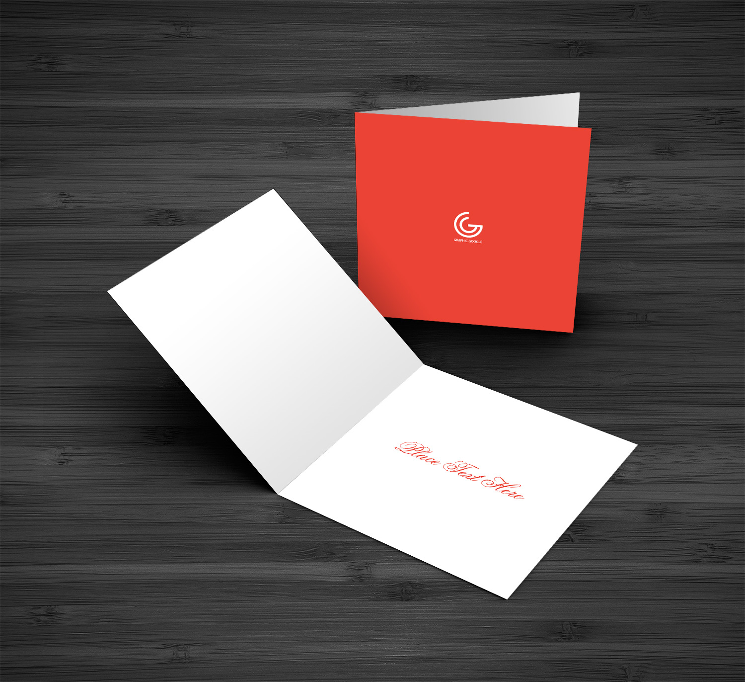 Free Greetings Card Mockup