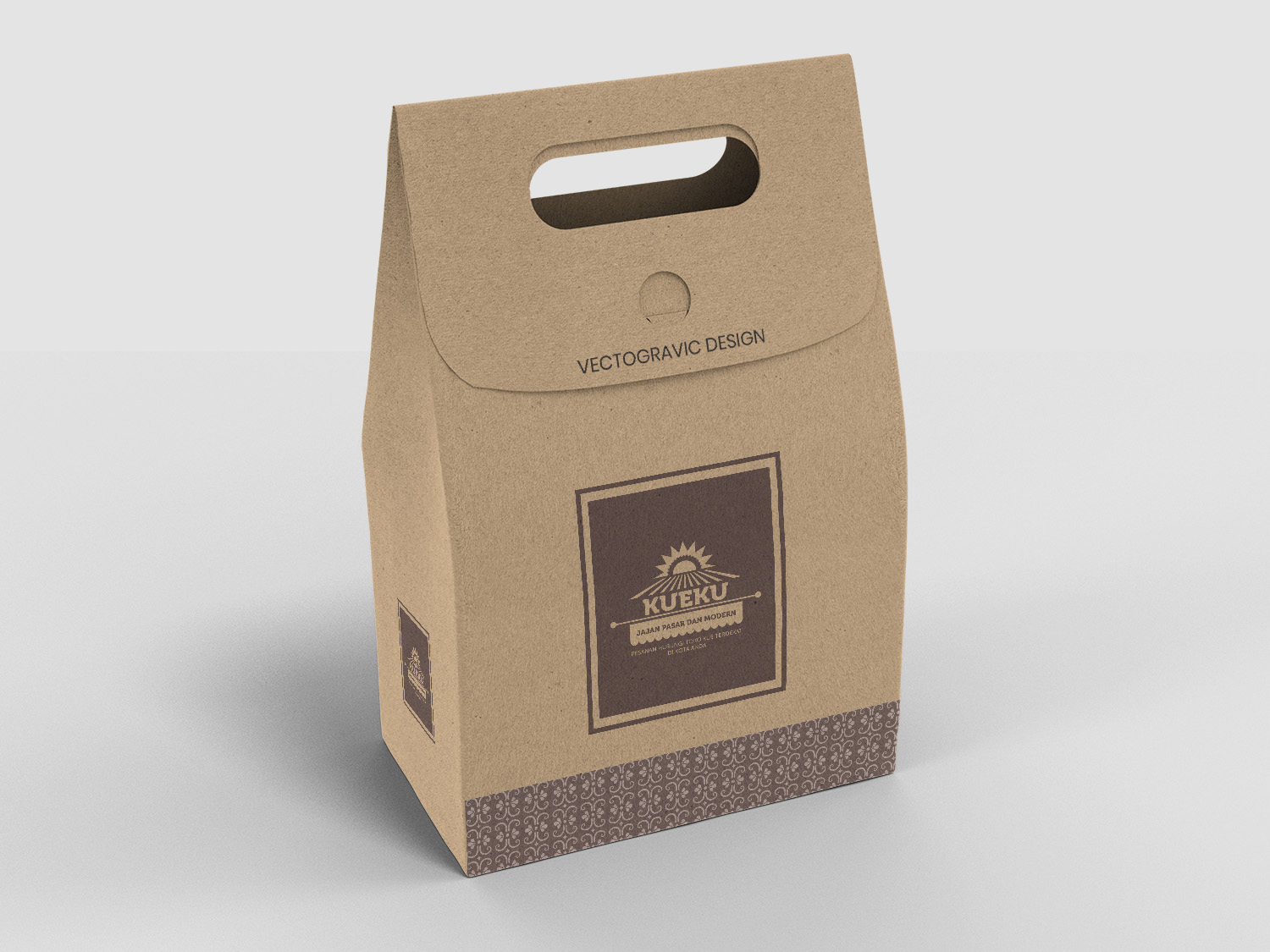 Free Kraft Paper Bag Mockup