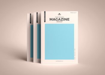 Free Modern Branding Magazine Mockup