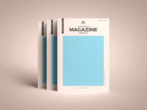Free Modern Branding Magazine Mockup