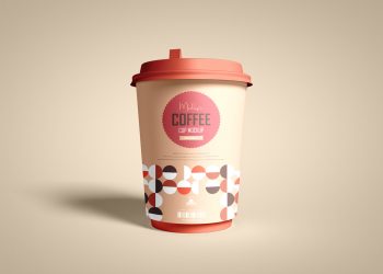 Free Modern Coffee Cup Mockup