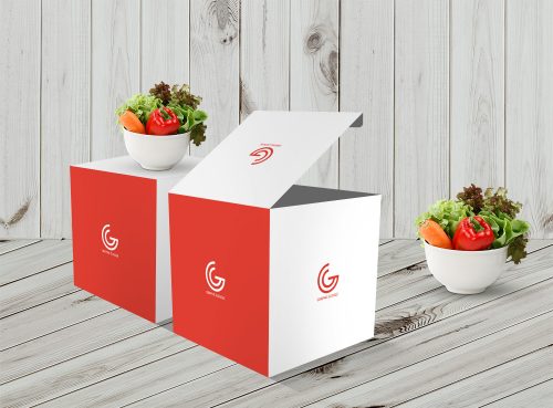 Free Wonderful Box Packaging Mockup