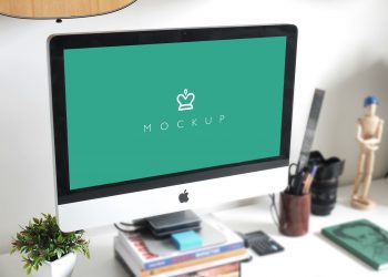 Free iMac Psd Mockup