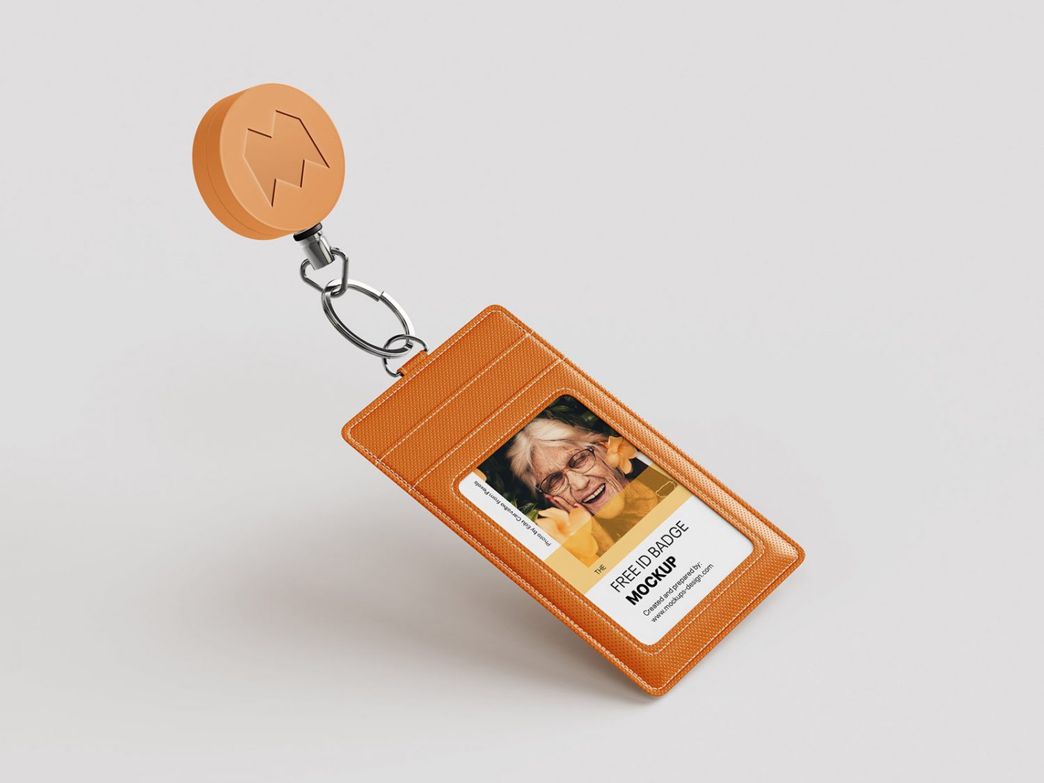 Fabric ID Holder Free Mockup