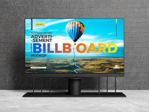 Modern Brand Advertisement Billboard Mockup