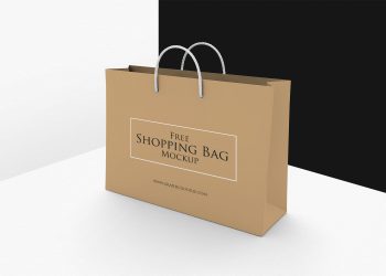 Shopping Bag Mockup PSD