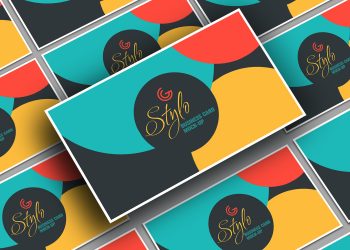 Stylo Business Card Mockup